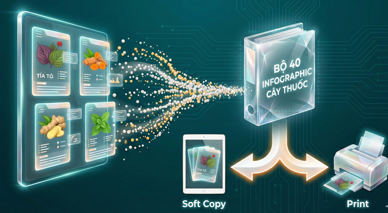 Bộ infographic cây thuốc